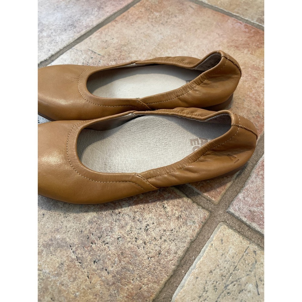 ABEO TILLY LEATHER BALLET FLATS SIZE 7 - Picture 3 of 5